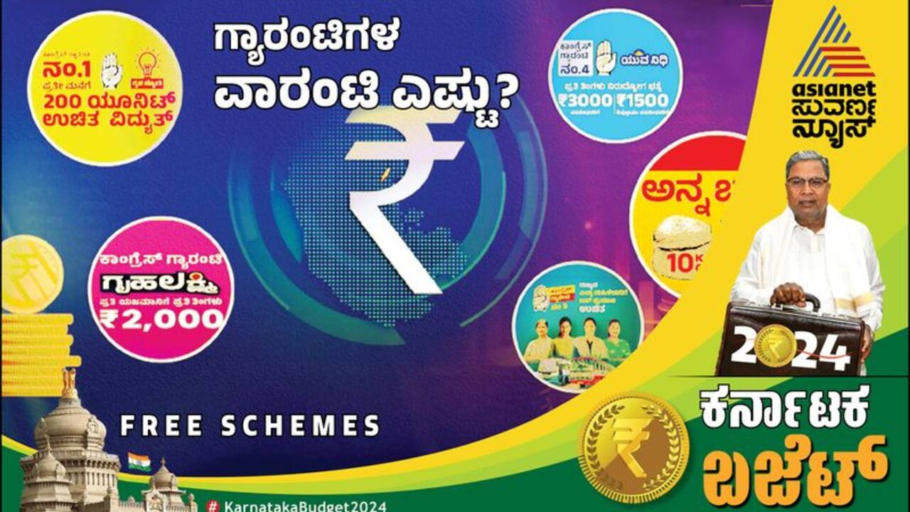 KARNATAKA BUDGET 2024 FREE SCHEME