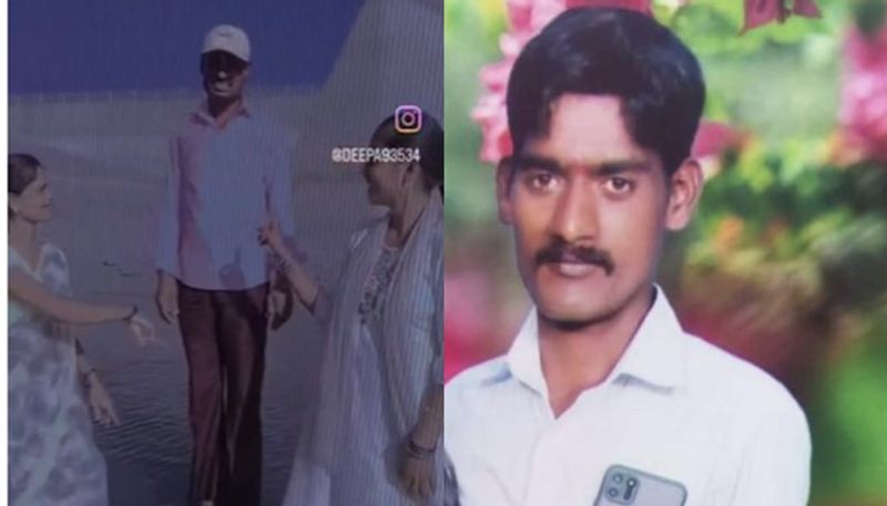 chamarajanagar Self Death After Wife Instagram reels Of Viral karimani malika Neenalla Song san