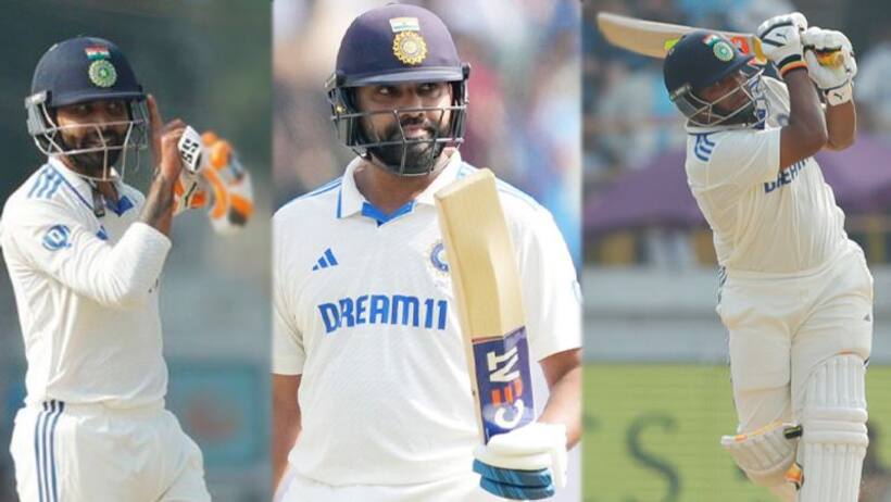 IND vs ENG 3rd Test Day 1 highlights: రోహిత్, జడేజా సెంచరీలు.. సర్ఫరాజ్ ఖాన్ ధనాధన్ ఇన్నింగ్స్ 