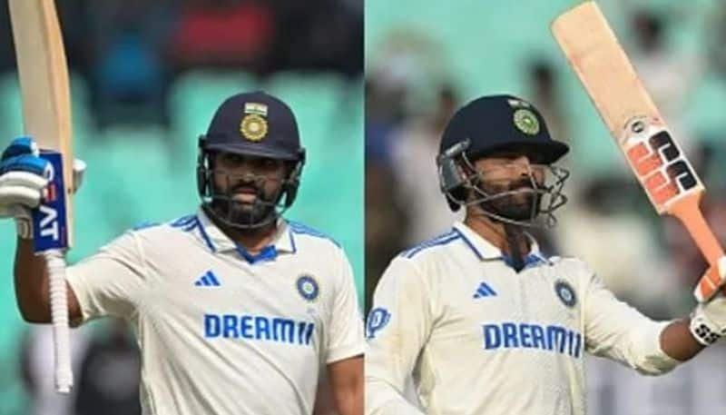 Rajkot Test Rohit Sharma and Ravindra Jadeja Create unique milestone on day 1 against England kvn