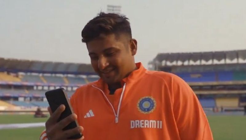 Bhai ek number Sarfaraz Khan's video call with brother Musheer after stellar debut vs England goes viral snt