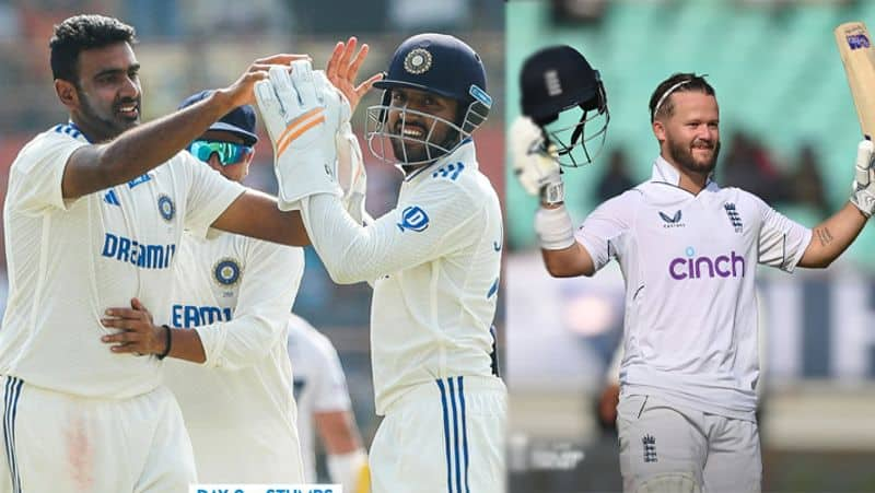 India vs England, 3rd Test Day 2 highlights: Ravichandran Ashwin 500+ wickets, Ben Duckett century.. England 'Bazball ' game RMA