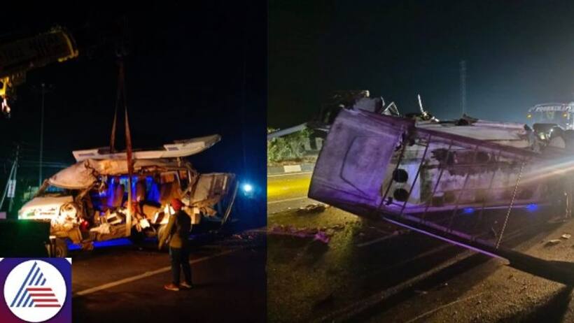 Collision between lorry and Tempo claims three lives on Bengaluru Mysuru expressway