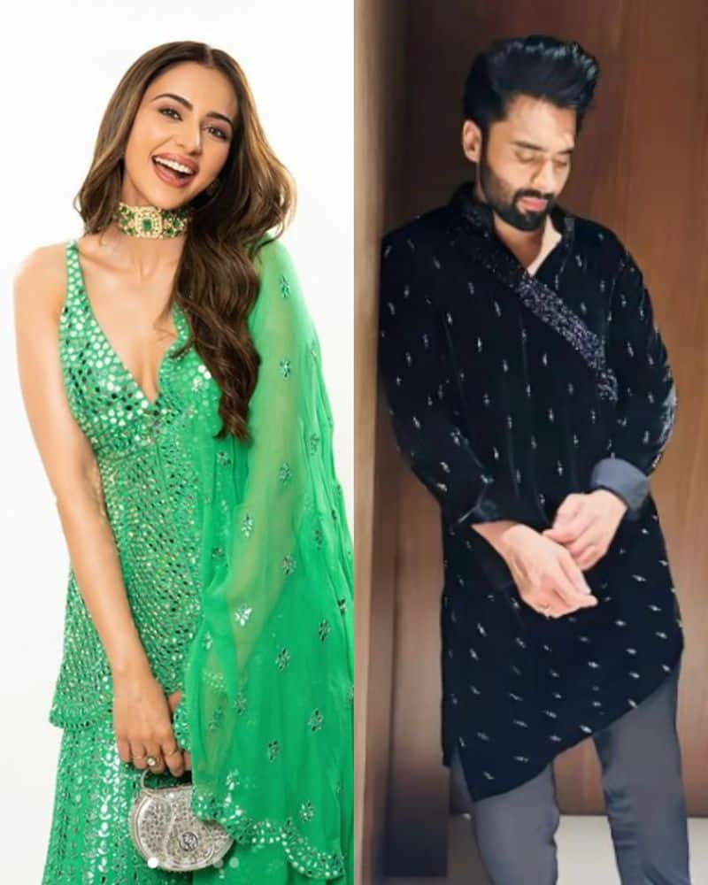 Rakul Preet Singh, Jackky Bhagnani glammed up for pre-wedding festivities? Here's what they wore RKK