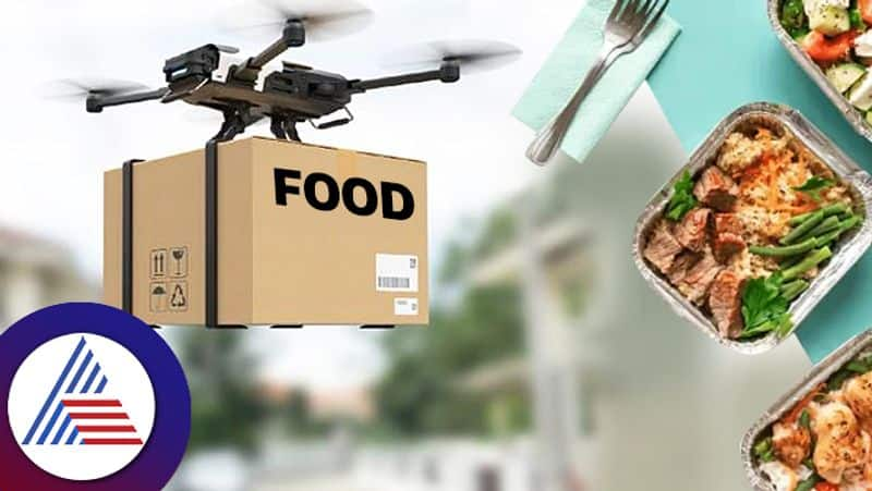 Food Delivery app Drone crash in Gurugram city during service case booked ckm