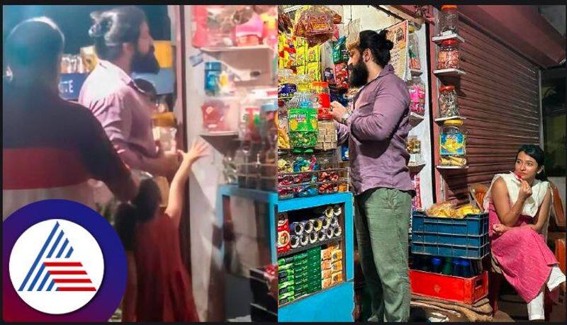 KGF Yash shops ice cream and chocolate for wife and kids In Batkala vcs