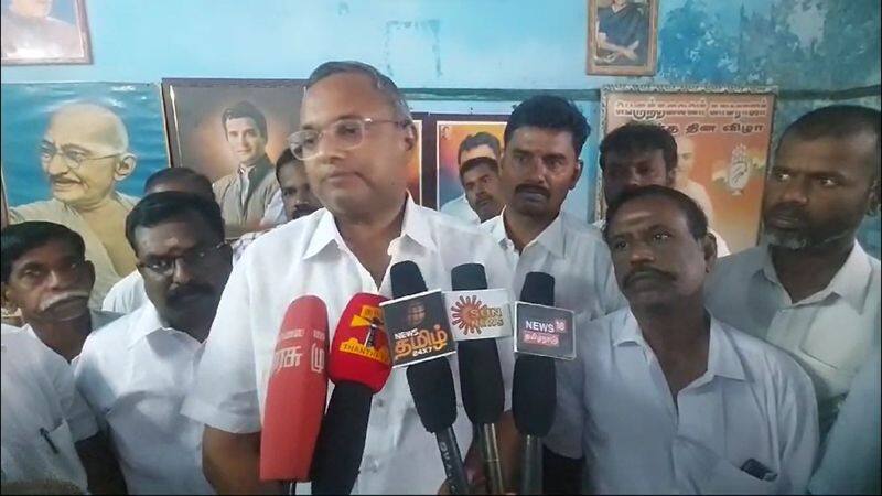 CAA will be withdrawn if India forms coalition government said Karti Chidambaram in sivagangai vel