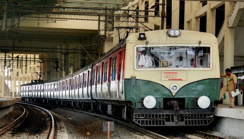 Chennai Suburban Electric Train service will be suspended tomorrow ans