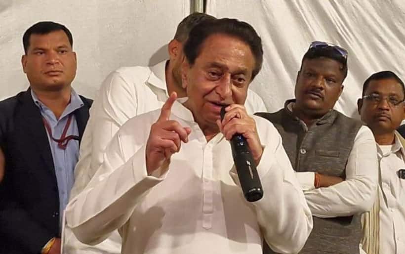 Kamal Nath in Delhi amidst rumours of shift to BJP; he doesn't deny it either