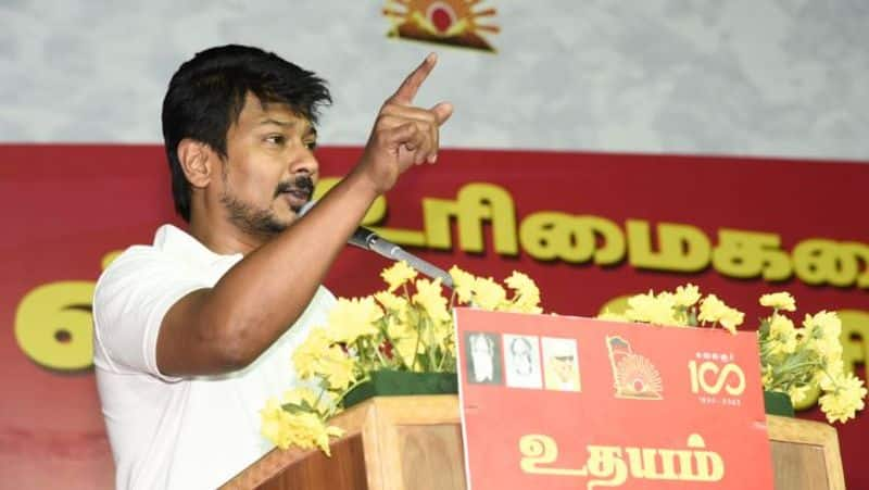 Minister udhayanidhi stalin slams bjp - aiadmk alliance at ramanathapuram dmk meeting-rag