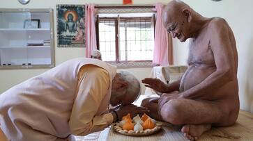 Acharya Shri VidyasagarJi Maharaj passed away Digambara Jain Acharya vidyasagar ji maharaj latest news kxa 