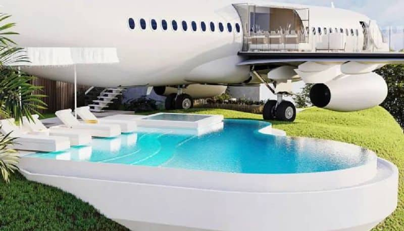 boeing 737 plane transforms into luxury villa rlp