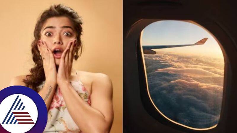 This is how we escaped death Rashmika Mandanna after flights technical snag suc