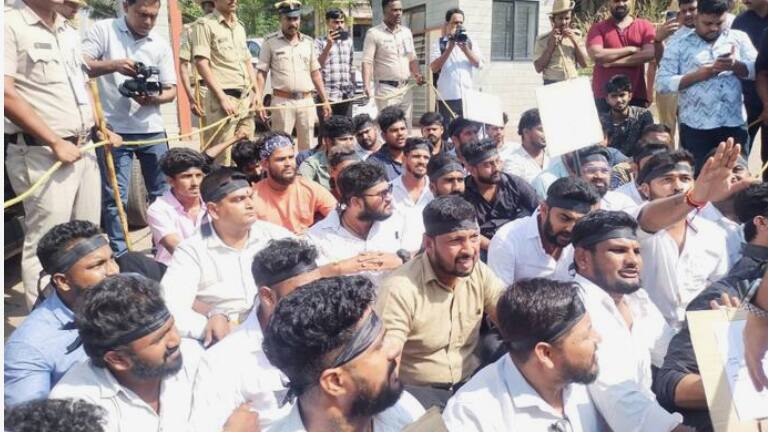 BJP Protest