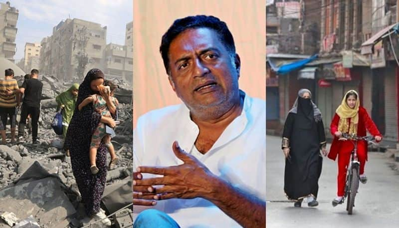 Actor Prakash Raj compares Palestine with Kashmir viral video sparks row san