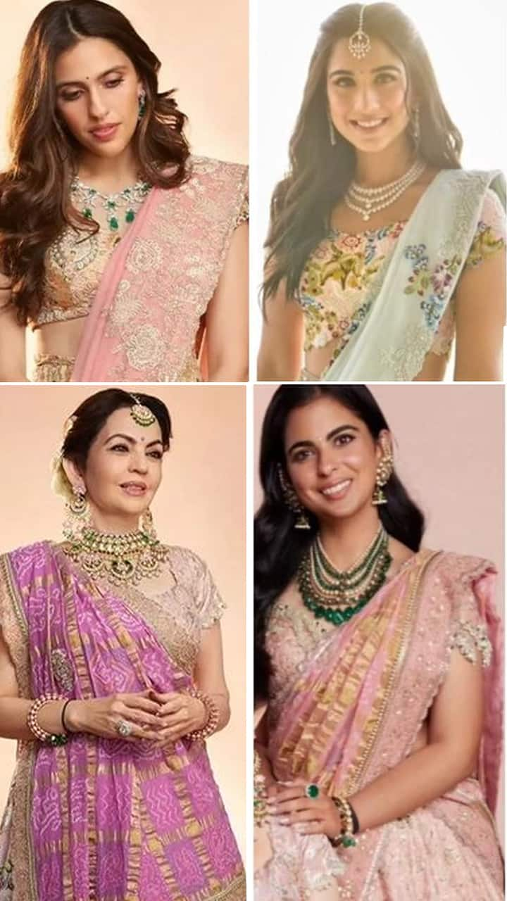 nita ambani isha ambani shloka mehta to radhika merchant expensive outfit collection kxa 