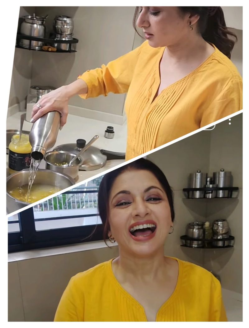 Simple Sprouts kichidi recipe and health benefits by Actress BhagyaShree skr