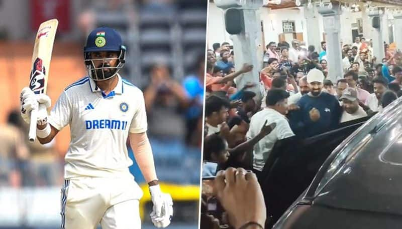 Fit again KL Rahul mobbed by sea of fans during Tumakuru visit; WATCH viral video snt