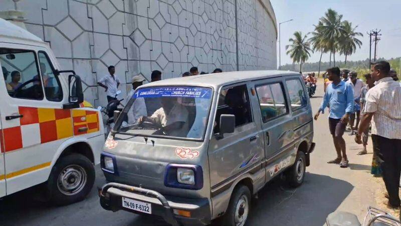 young man killed road accident at tirupattur district vel 