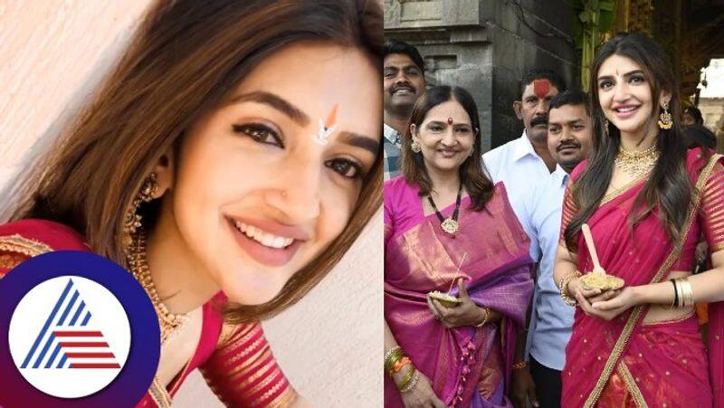 actress sreeleela visits tirumala tirupati temple see photos gvd