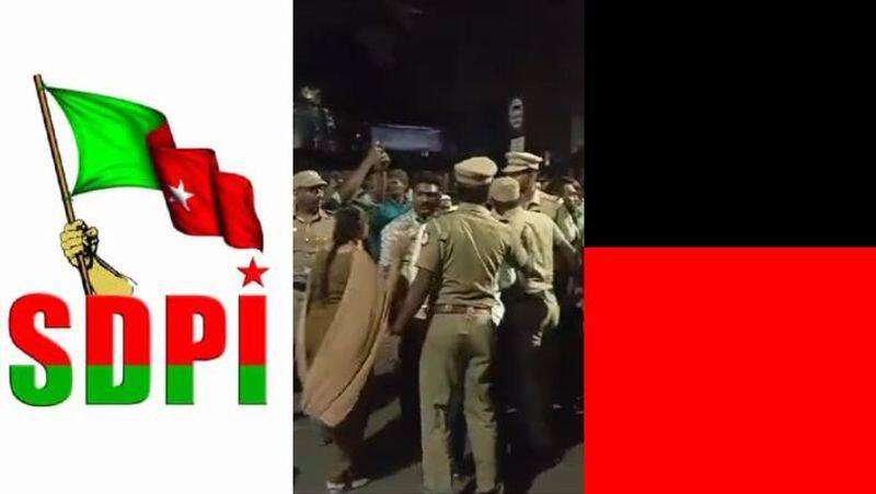 Clash between Chennai DMK district secretary and Sdpi party members-rag