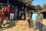 When Four Security Officials Paid a Visit to Formidable Naxalite Hidma iwh