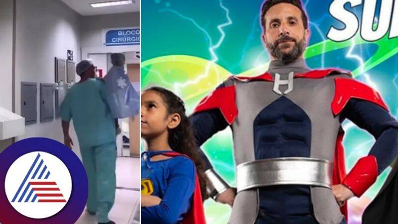 2 Surgeons uses superheroes concept to treat children before they go in for operations skr