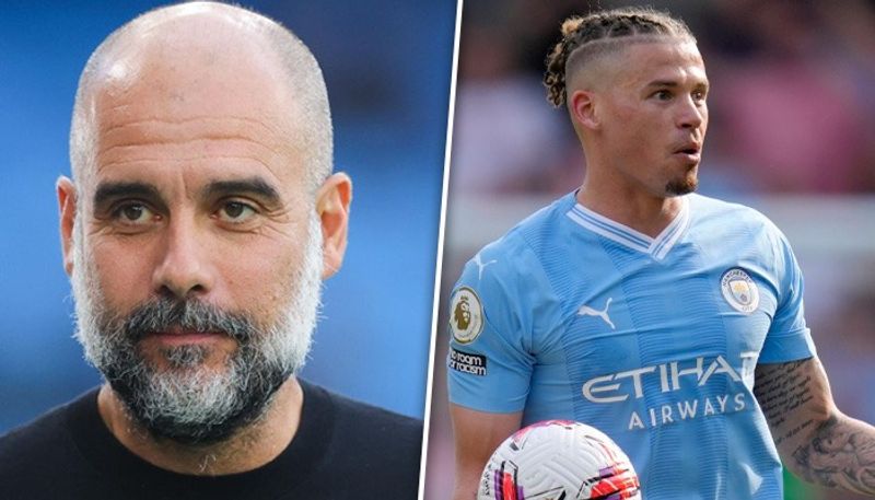 Football Manchester City boss Pep Guardiola issues apology to Kalvin Phillips for 'overweight' comment osf