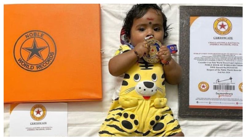 Four month old baby Identifies 120 Objects To Set World Record bkg