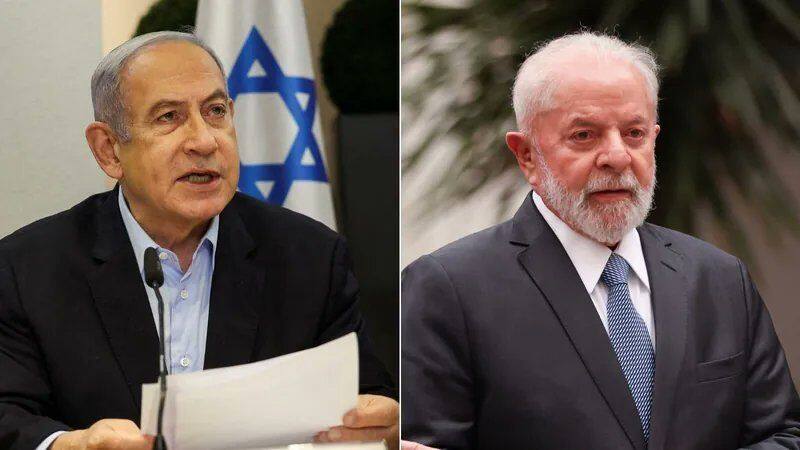 Netanyahu takes on Lula over Holocaust remark, Declares Brazilian President unwelcome in Israel avv