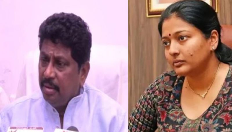 AV Raju controversary speech actress and admk member gayathri raguramm slammed av raju ans