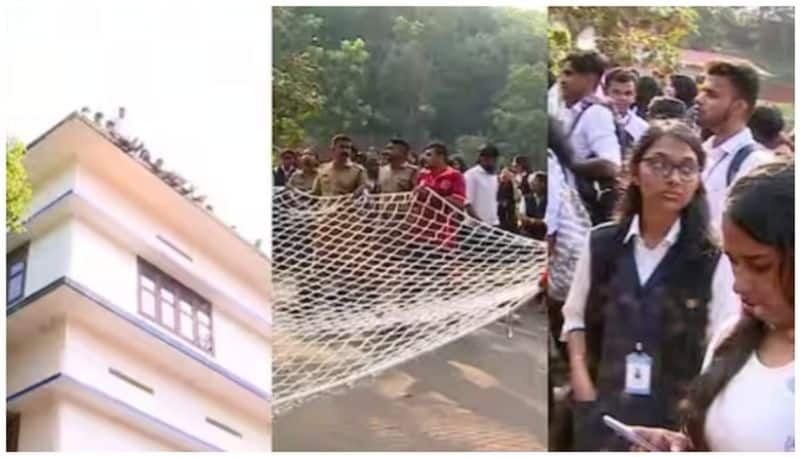 Kerala: Over 30 Law College students protest, threaten suicide citing management irregularities in Thodupuzha anr