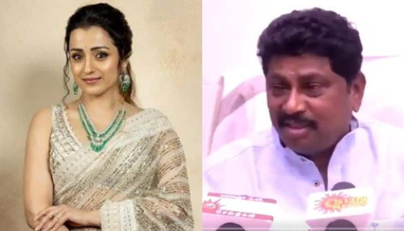 Actress Trisha issues legal notice to AV Raju demanding public apology within 24 hours KAK