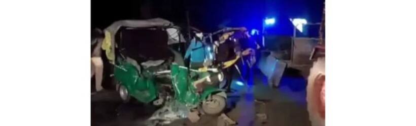 बिहार के लखीसराय में सीमेंट लदे ट्रक की टक्कर से 9 युवकों की मौत, 5 घायल