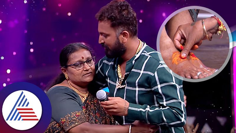 Bigg Boss Varthur Santhosh ask mother sorry in nan amma super star vcs