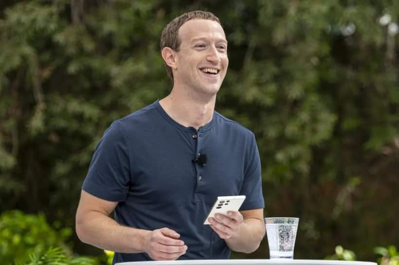 Meta CEO Mark Zuckerberg spotted wearing world’s thinnest watch worth Rs 4.5 crore (WATCH)