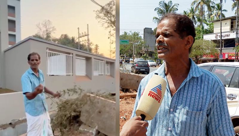 more than 600 tress planted one of them uprooted kannur native muhammad in tears SSM