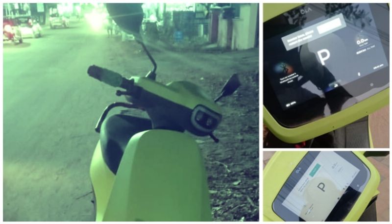 Kerala OLA S1 Air owner escape from accident due to software bug problem