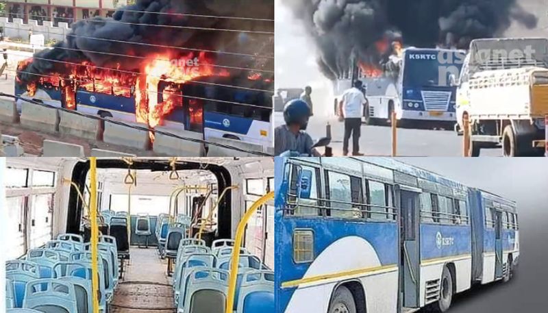 History of burnt KSRTC vestibule bus alias Articulated bus