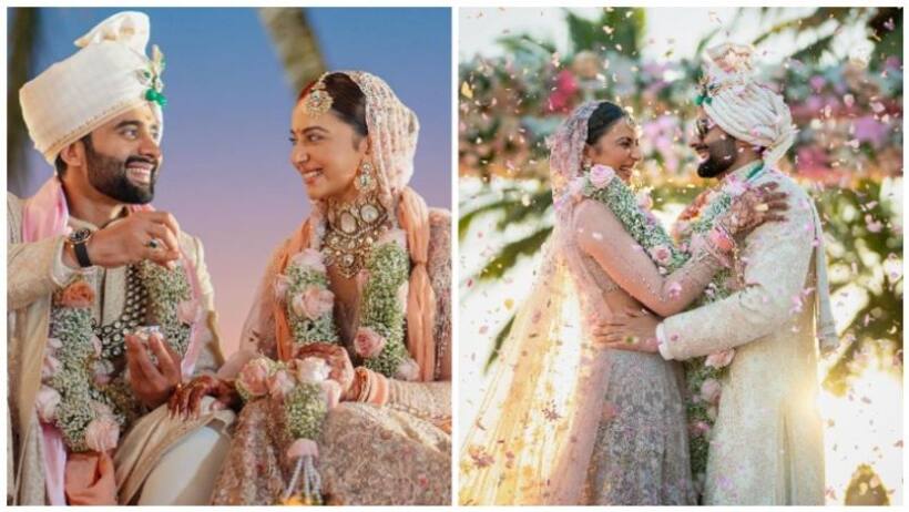 Wedding Video:  शादी में दिल से झूमते दिखें रकुल जैकी, देखते रह जाएंगे दोनों की लव केमेट्री! 