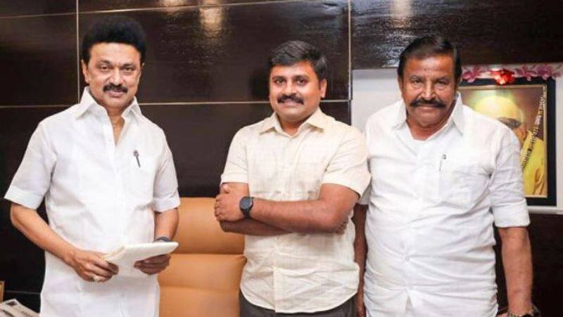 Minister and DMK General Secretary K.N. Nehru's son Arun Nehru contests 2024 Lok Sabha elections-rag