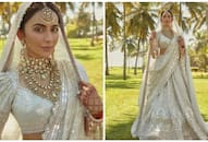 Rakul Preet Singh wedding white colour lehenga Photos stunning look xbw