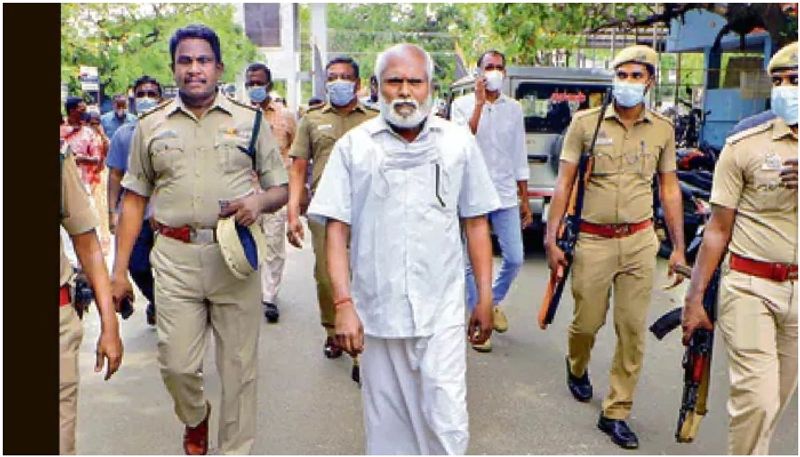 Santhan the released convict in Rajiv Gandhi's assassination case returning to sri lanka apn 