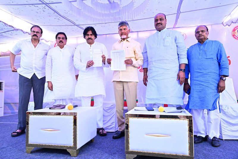 andhra pradesh assembly elections 2024:  Chandrababu naidu and Pawan Released Candidates list lns