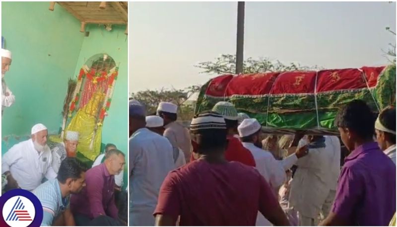 Bagalkot Muslim community refused to bury Muslim man dead body in burial ground sat