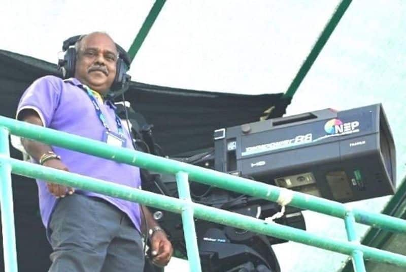 WPL 2024 Women Premier league cameraman Kamalanadimuthu Thiruvalluvan passes away due to heart attack ckm