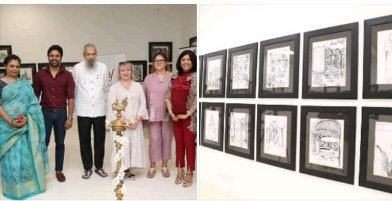 Art director Thota tharani painting exhibition begins in Chennai KAK