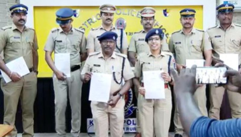 Alua Squad Awarded Good Service Entry  Commendation for Cunning Suspects in Ajmer