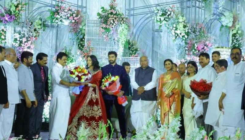 YS Sharmila Reddy Son Raja Reddy Wedding Reception photos KRJ