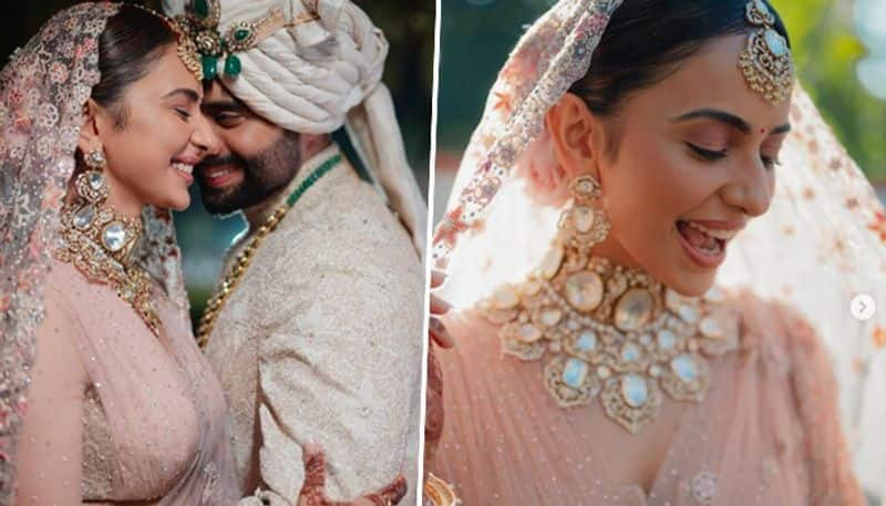 Rakul Preet Singh and Jackky Bhagnani share new pictures from their dreamy wedding RKK